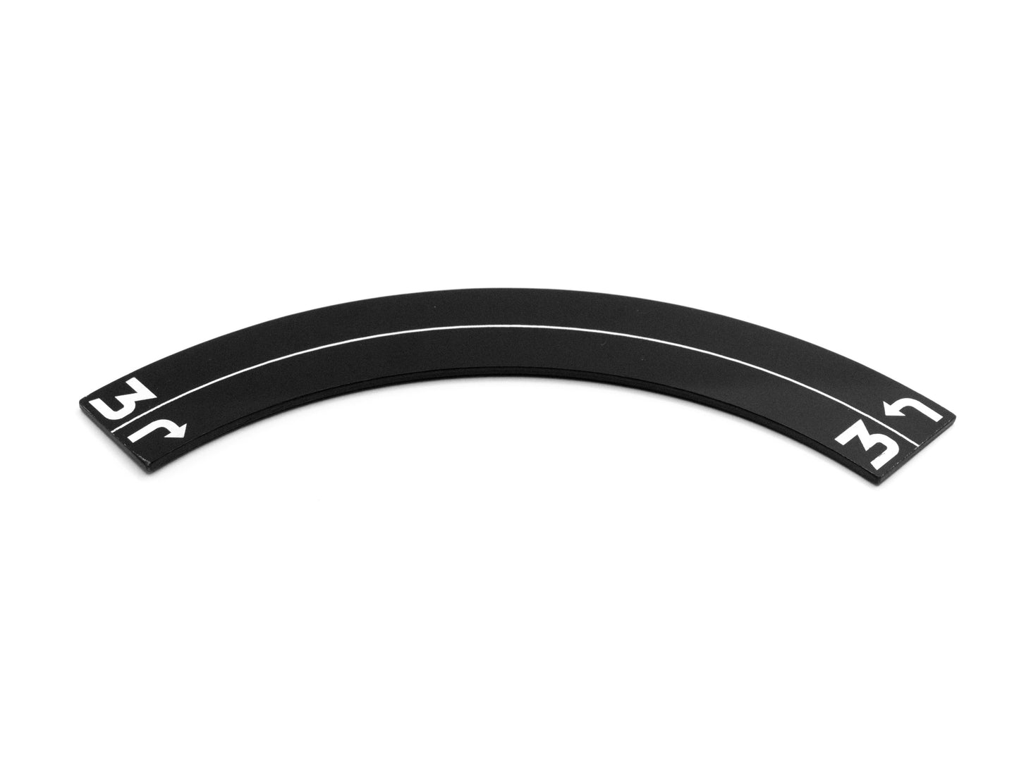 3-Turn Maneuver Template (Single) (X-wing Compatible)