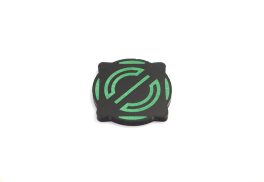Objective Flip Token - Green/ Yellow (Single) (Compatible with multiple game systems)