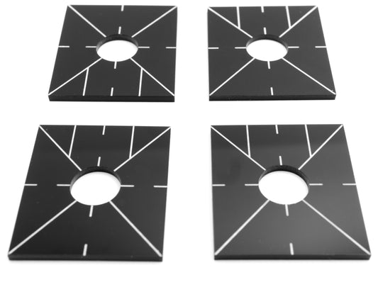 Ship Tokens - Small (White Lines Only) (Pack of 4)